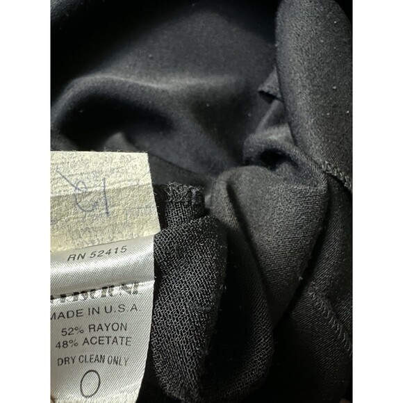 Vintage 80s/90s CRISCIONE Black Wester Aztec Tone Blouse Shirt Jacket Black L - Picture 7 of 9